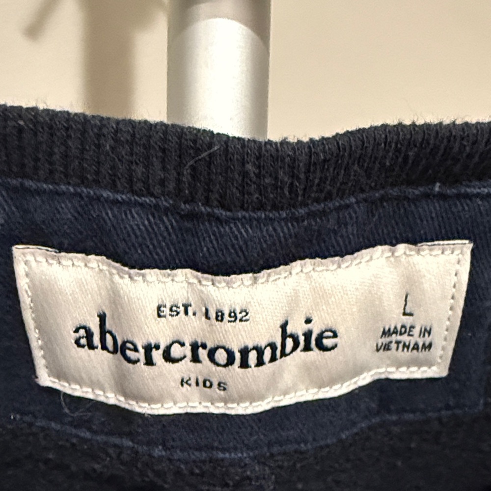 Abercrombie & Fitch Kids Dark Blue Joggers - Picture 2 of 4